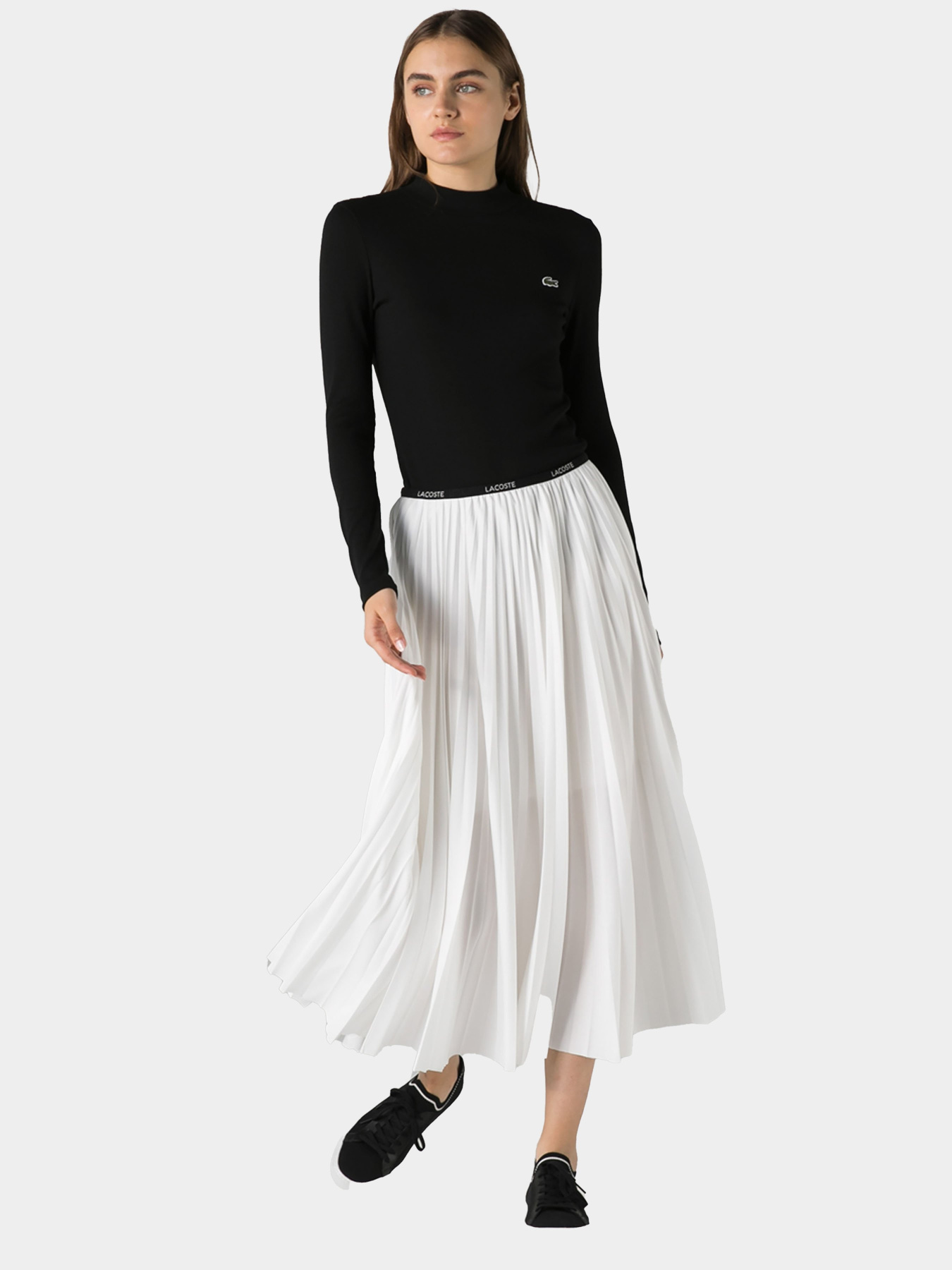 Юбка миди Lacoste модель JF545570V Фото