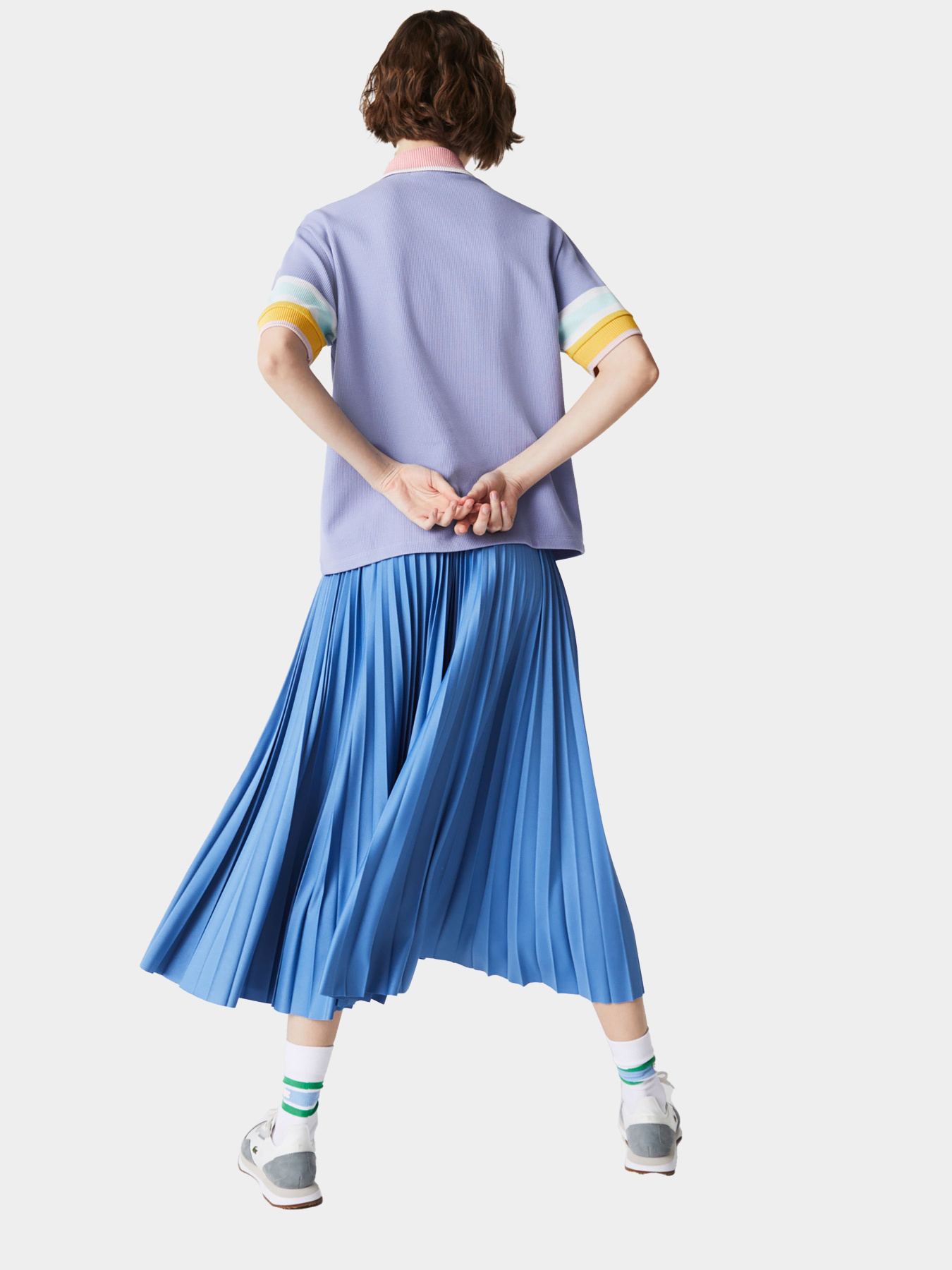 Спідниця міді Lacoste модель JF5455776 Спідниця міді Lacoste модель JF5455776 Фото