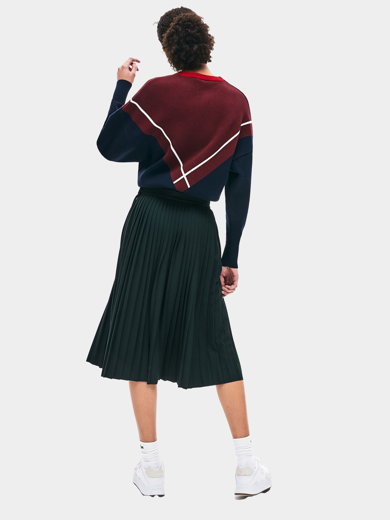 Юбка миди Lacoste модель JF8502YZP Фото