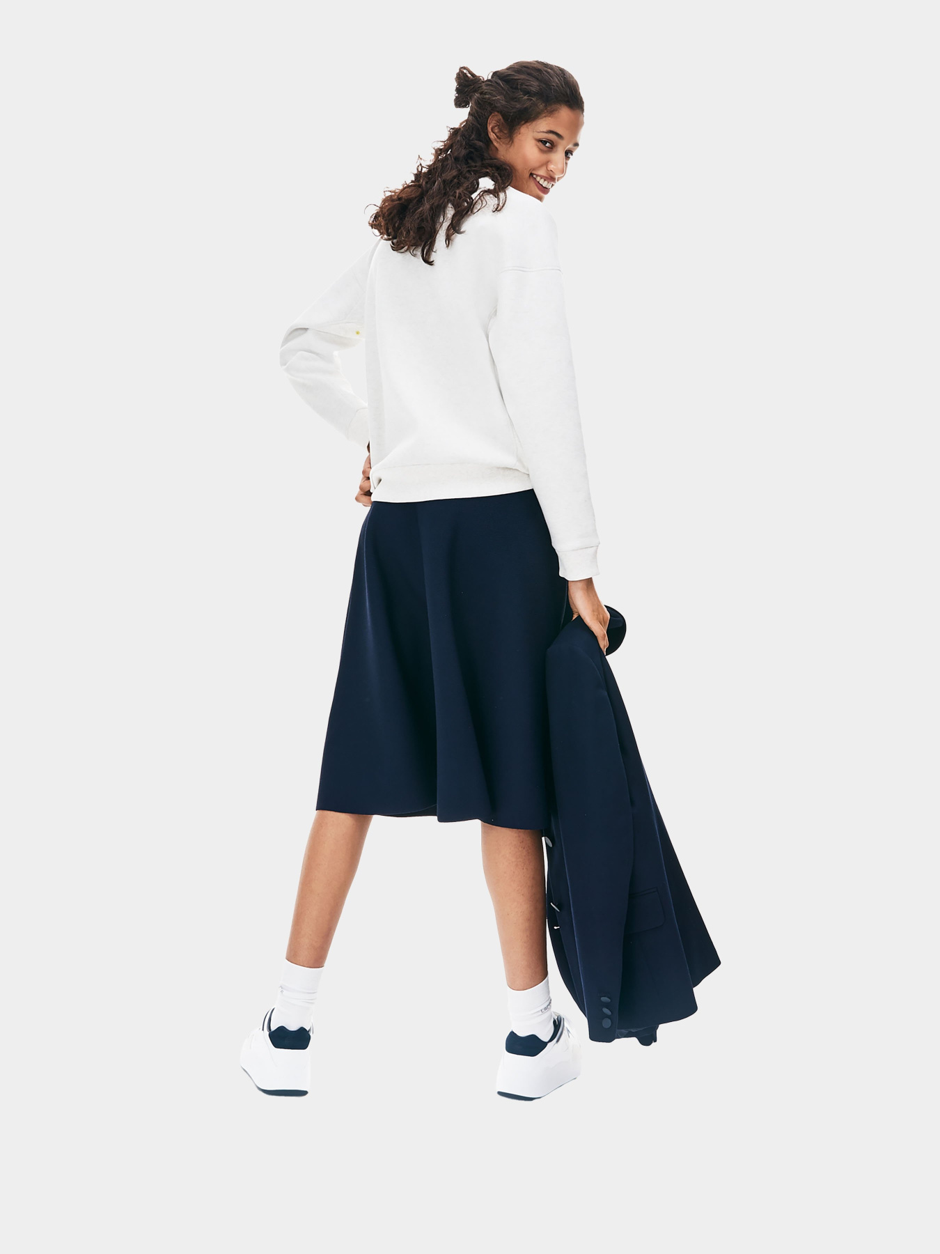 Юбка миди Lacoste модель JF8790166 Фото