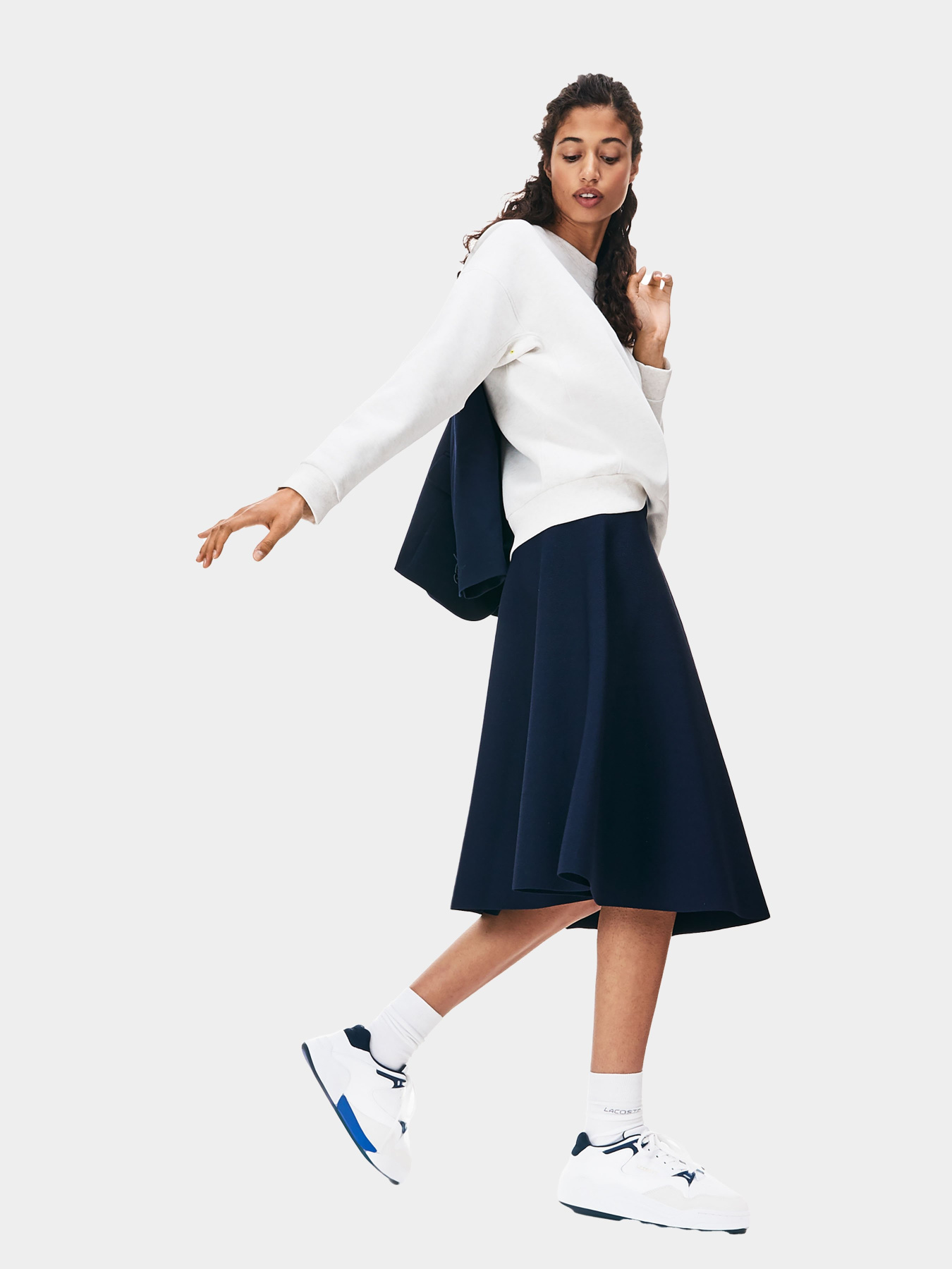 Юбка миди Lacoste модель JF8790166 Юбка миди Lacoste модель JF8790166 Фото