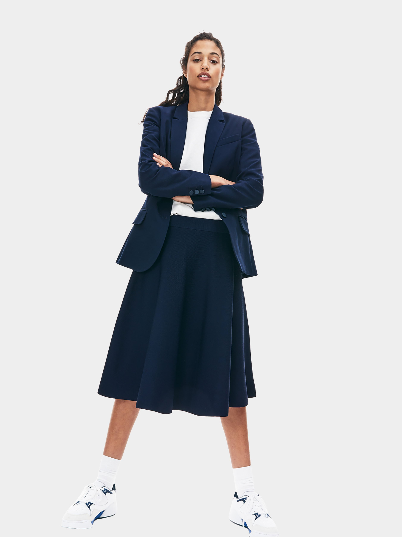 Юбка миди Lacoste модель JF8790166 Юбка миди Lacoste модель JF8790166 Фото