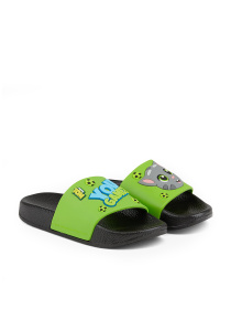 Шлепанцы COQUI модель 6383TTF_Black_Lime Фото