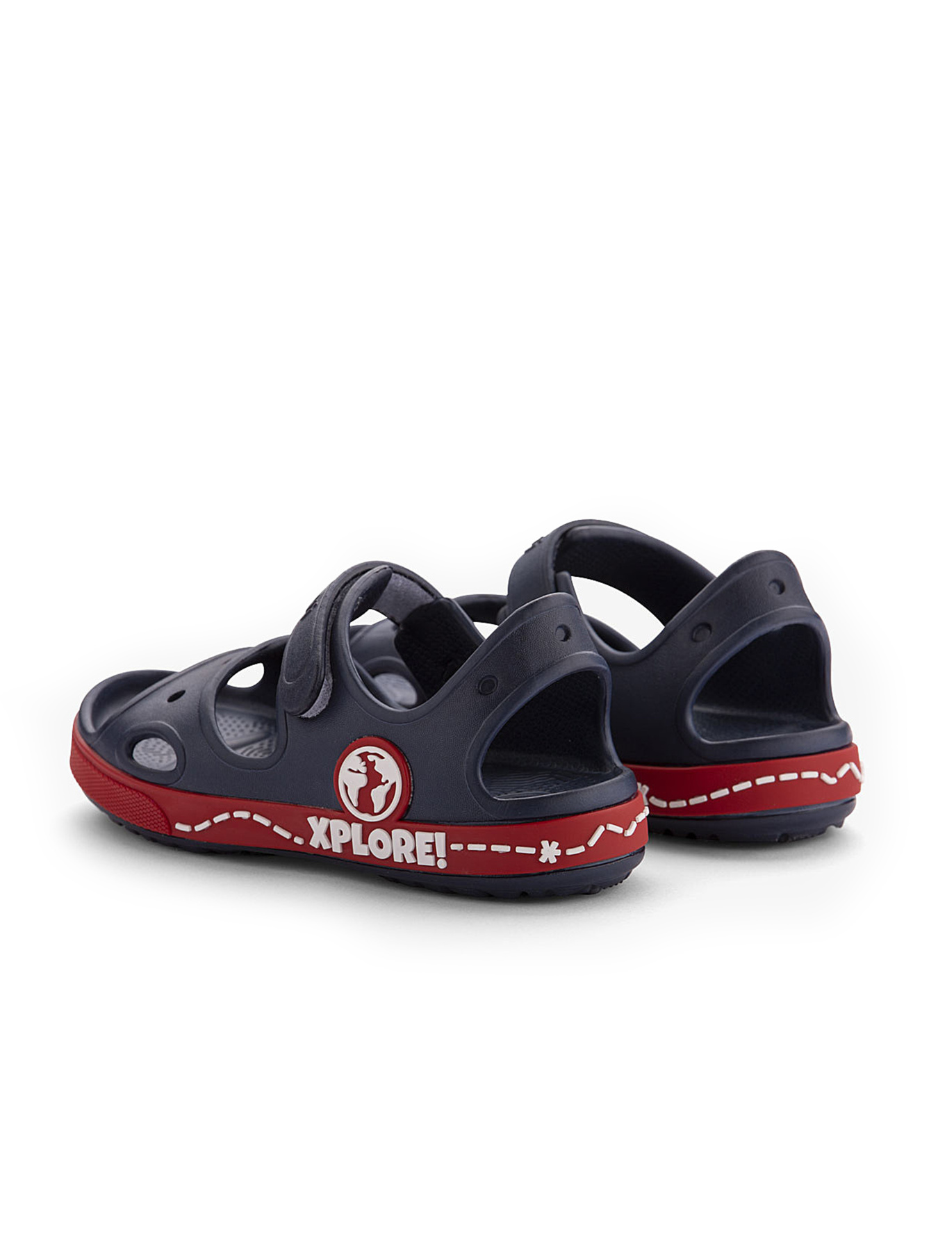 Сандалии COQUI модель 8862Navy_Red Фото