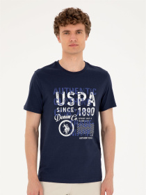 Футболка US Polo модель USPAINT.1573115.VR033 Фото