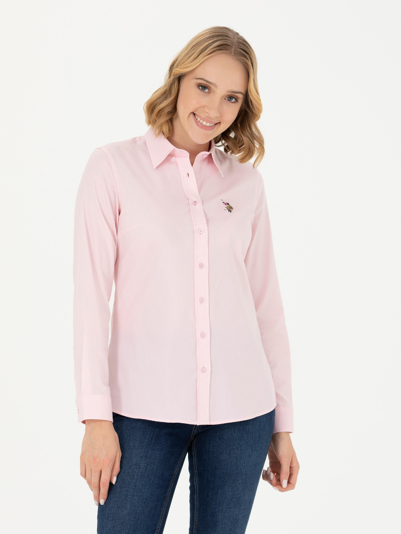 Рубашка US Polo модель G082SZ004.000.1570132.VR041 Фото