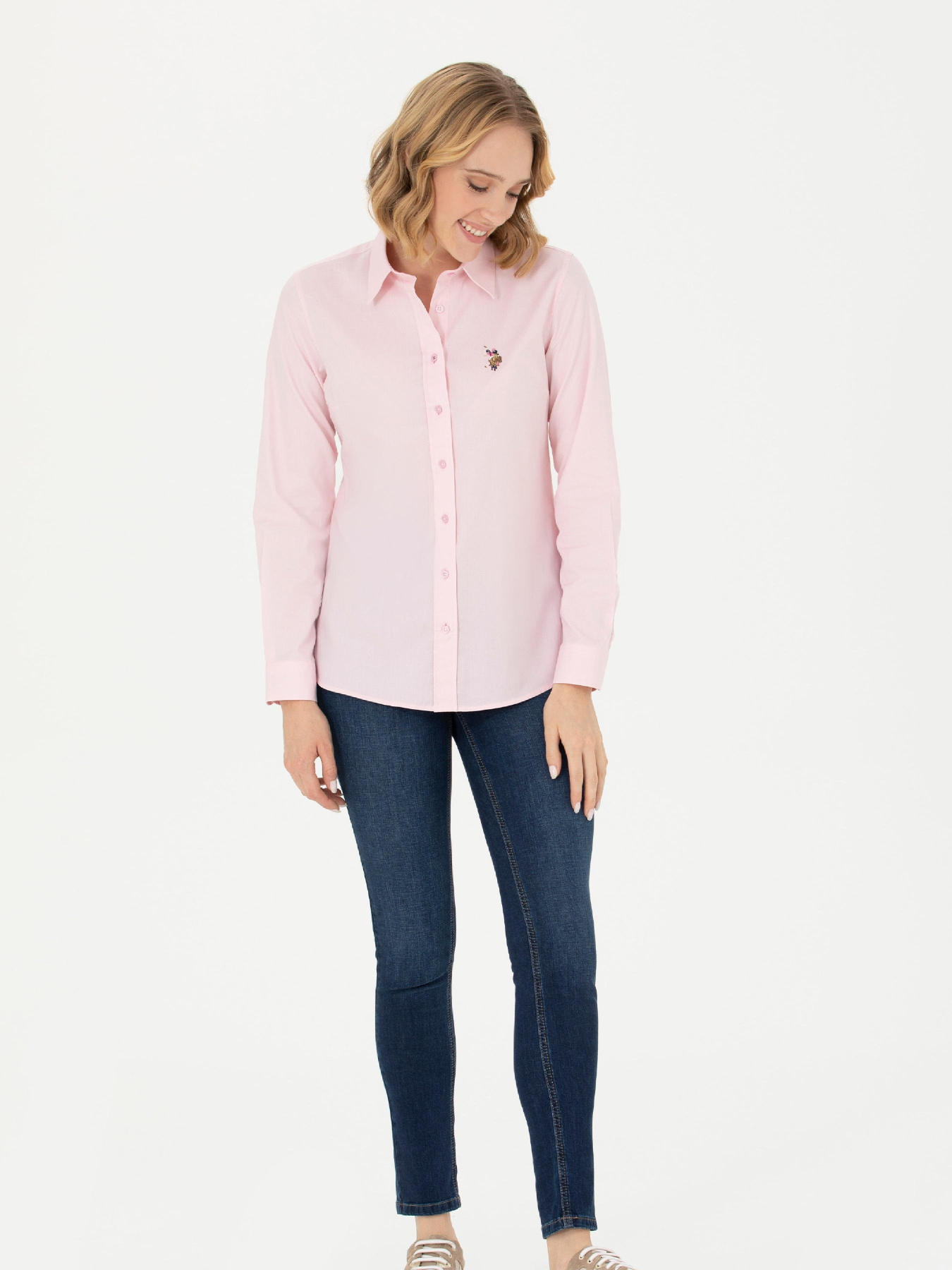 Рубашка повседневная US Polo модель G082SZ004.000.1570132.VR041 Фото