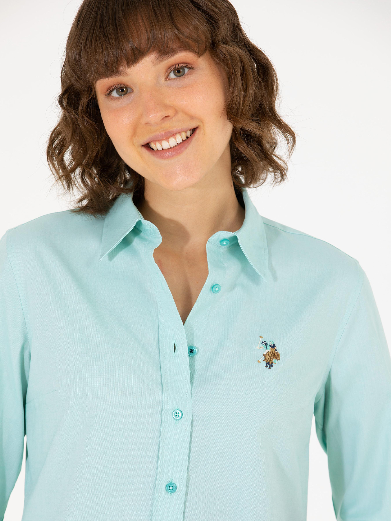 Рубашка US Polo модель G082SZ004.000.1570132.VR090 Фото