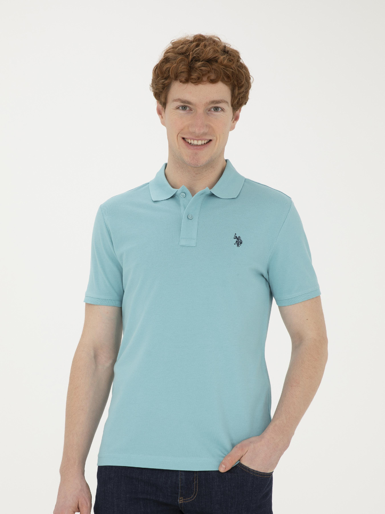 Поло US Polo модель G081GL011.000.1792406.VR090 Фото