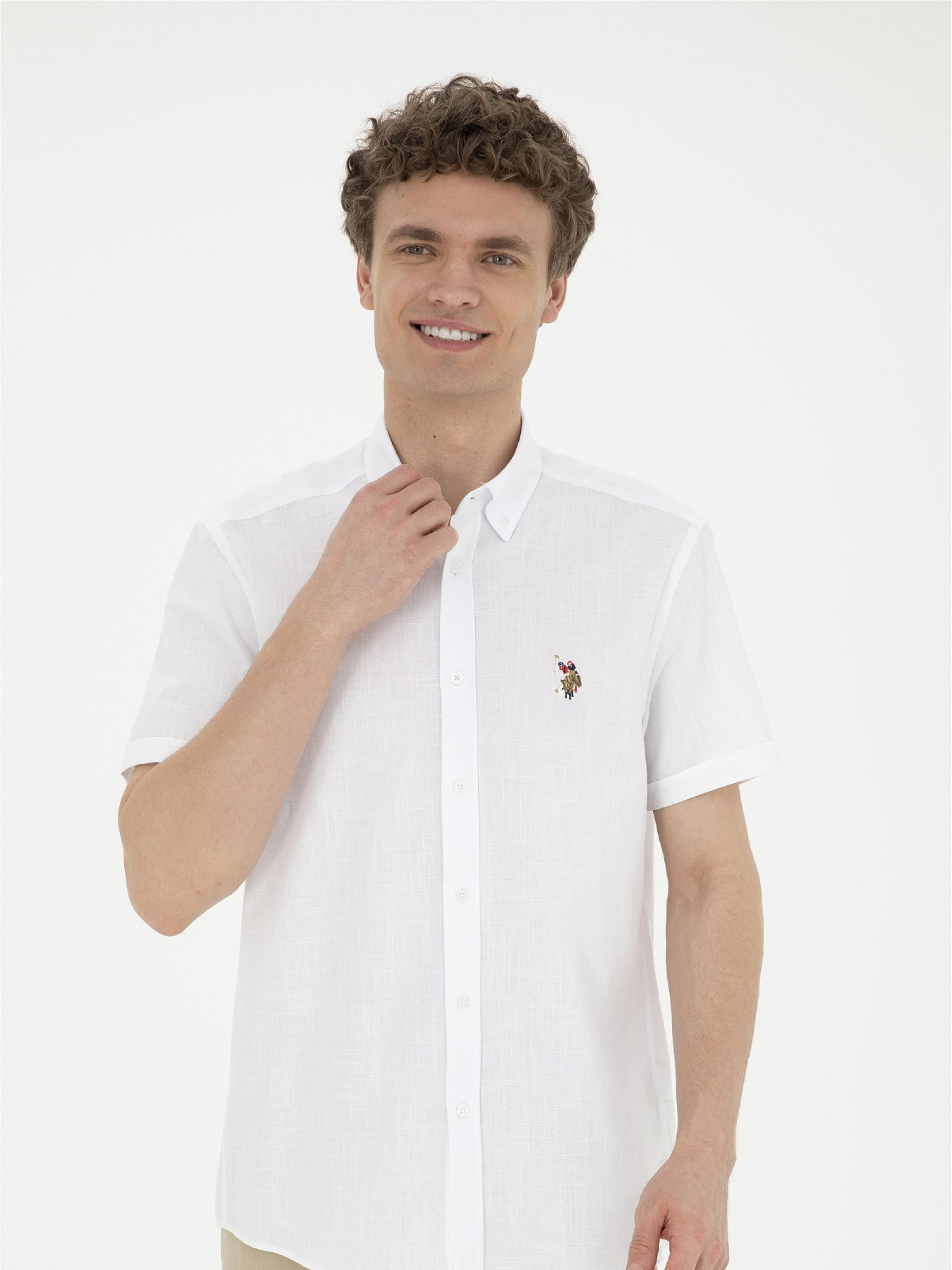 Рубашка US Polo модель G081GL004.000.1829502.VR013 Фото