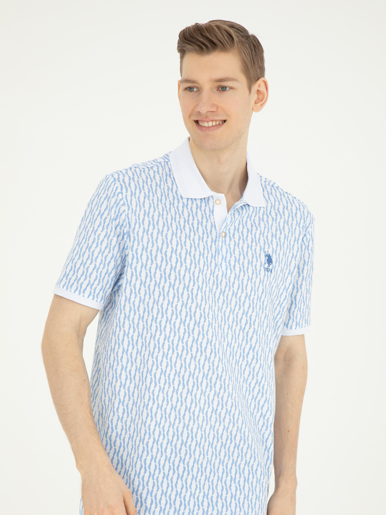 Поло US Polo модель G081SZ011.000.1825242.VR032 Фото