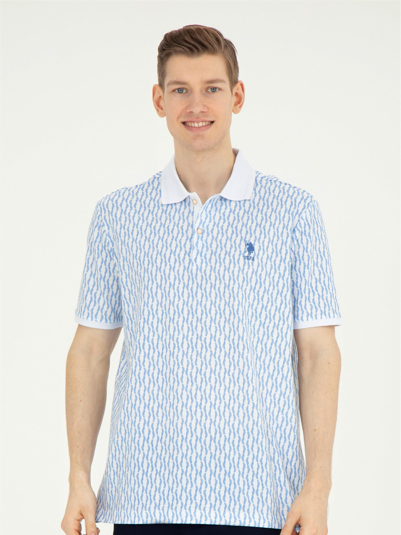 Поло US Polo модель G081SZ011.000.1825242.VR032 Фото