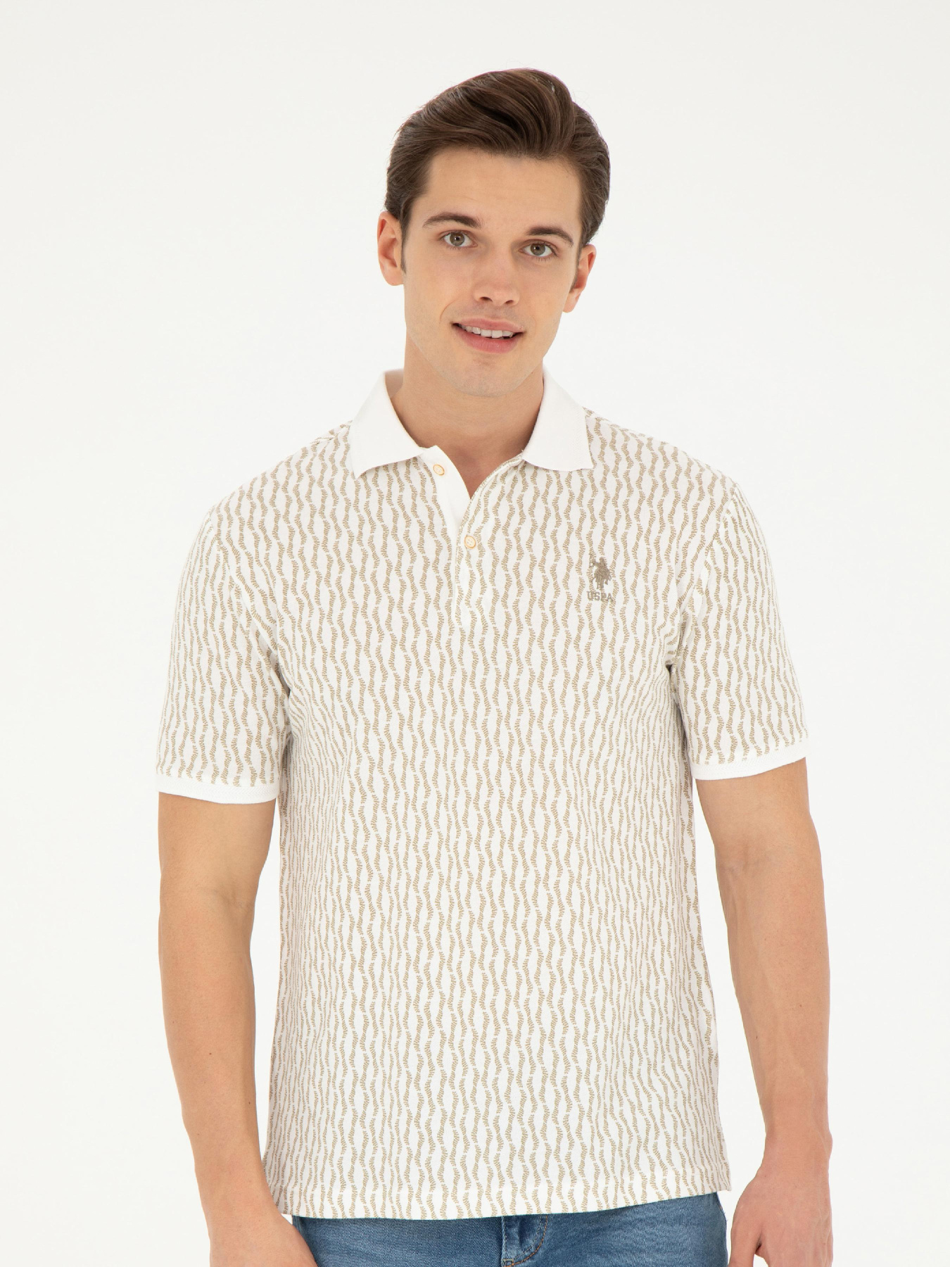 Поло US Polo модель G081SZ011.000.1825242.VR183 Фото