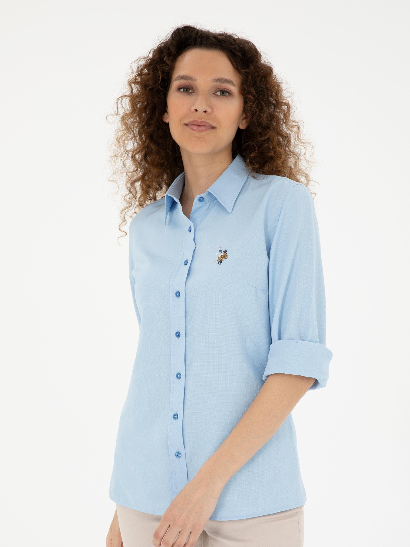 Рубашка US Polo модель G082GL004.000.1840387.VR032 Фото