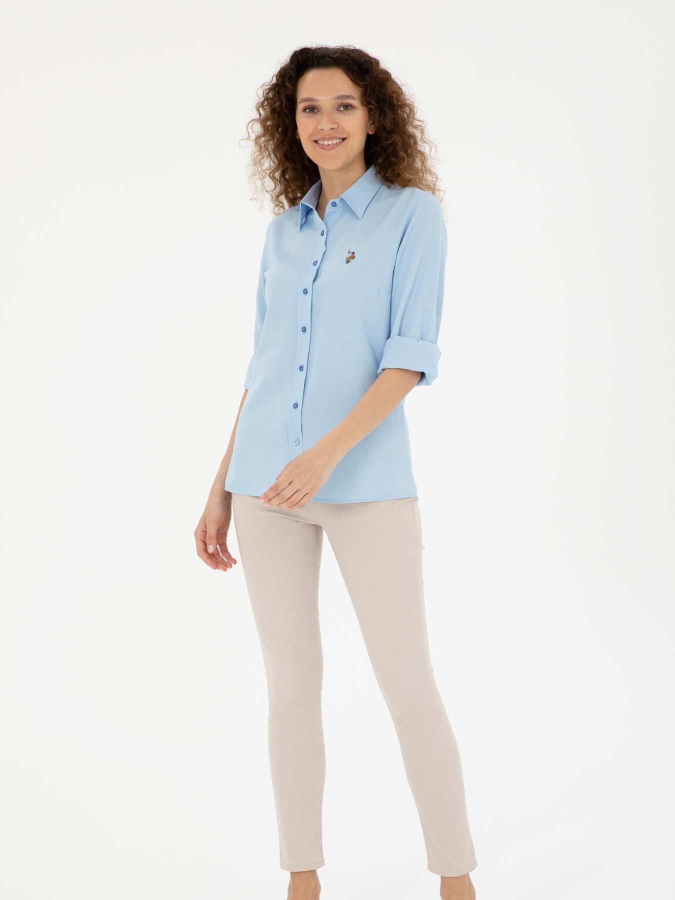 Рубашка US Polo модель G082GL004.000.1840387.VR032 Фото