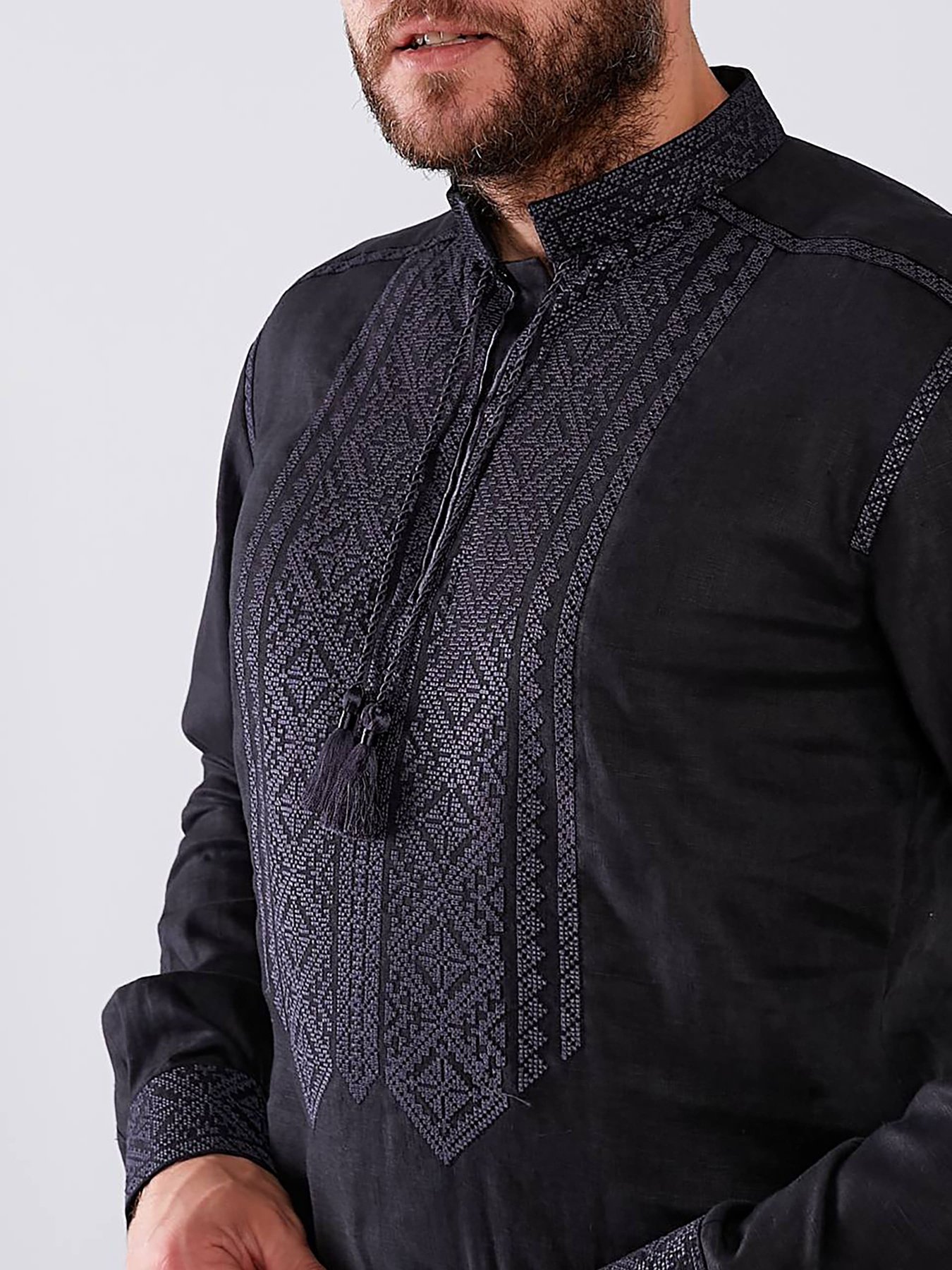 Вышитая рубашка Golden Trinity модель LEG01 Фото