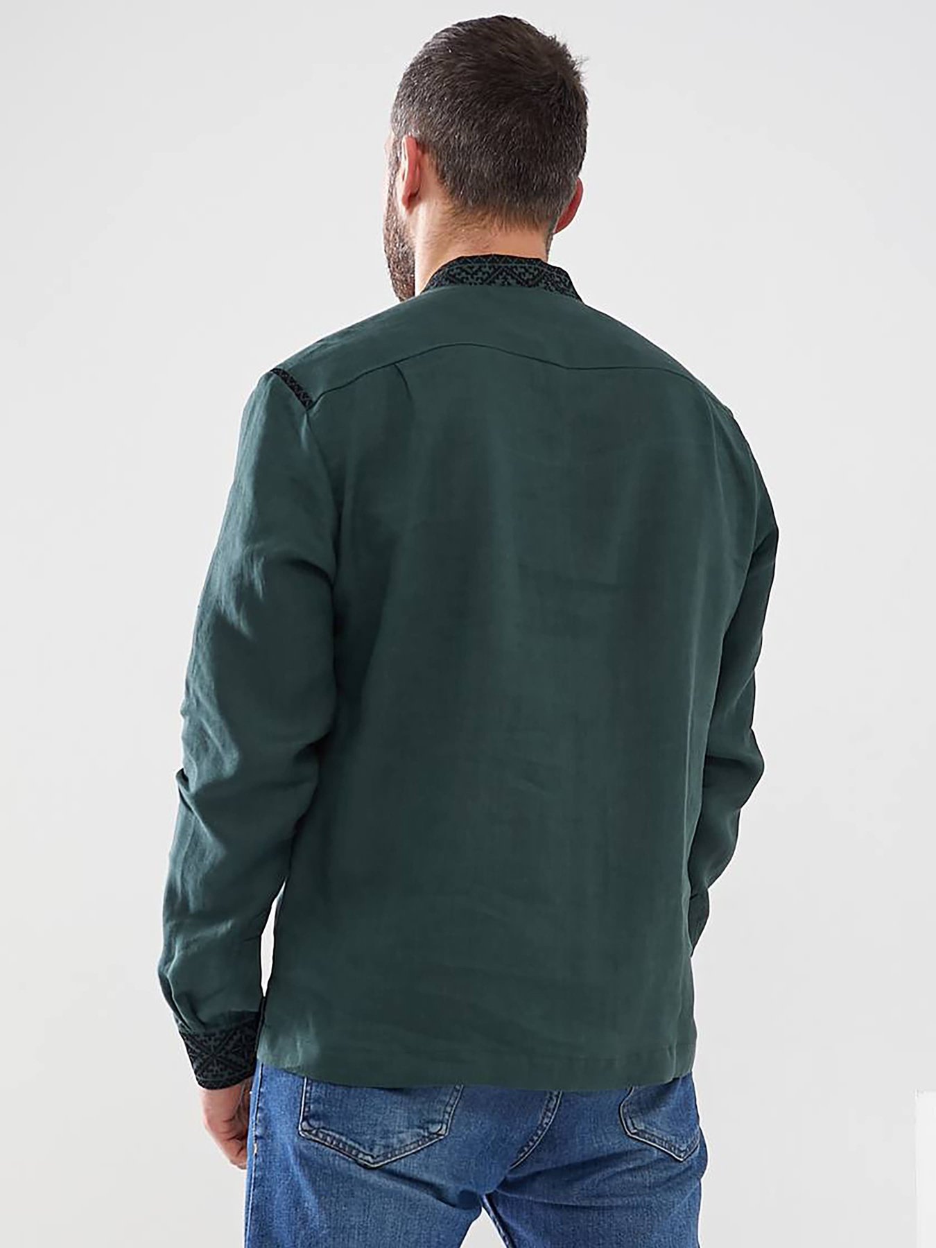 Вышитая рубашка Golden Trinity модель LEG02 Фото