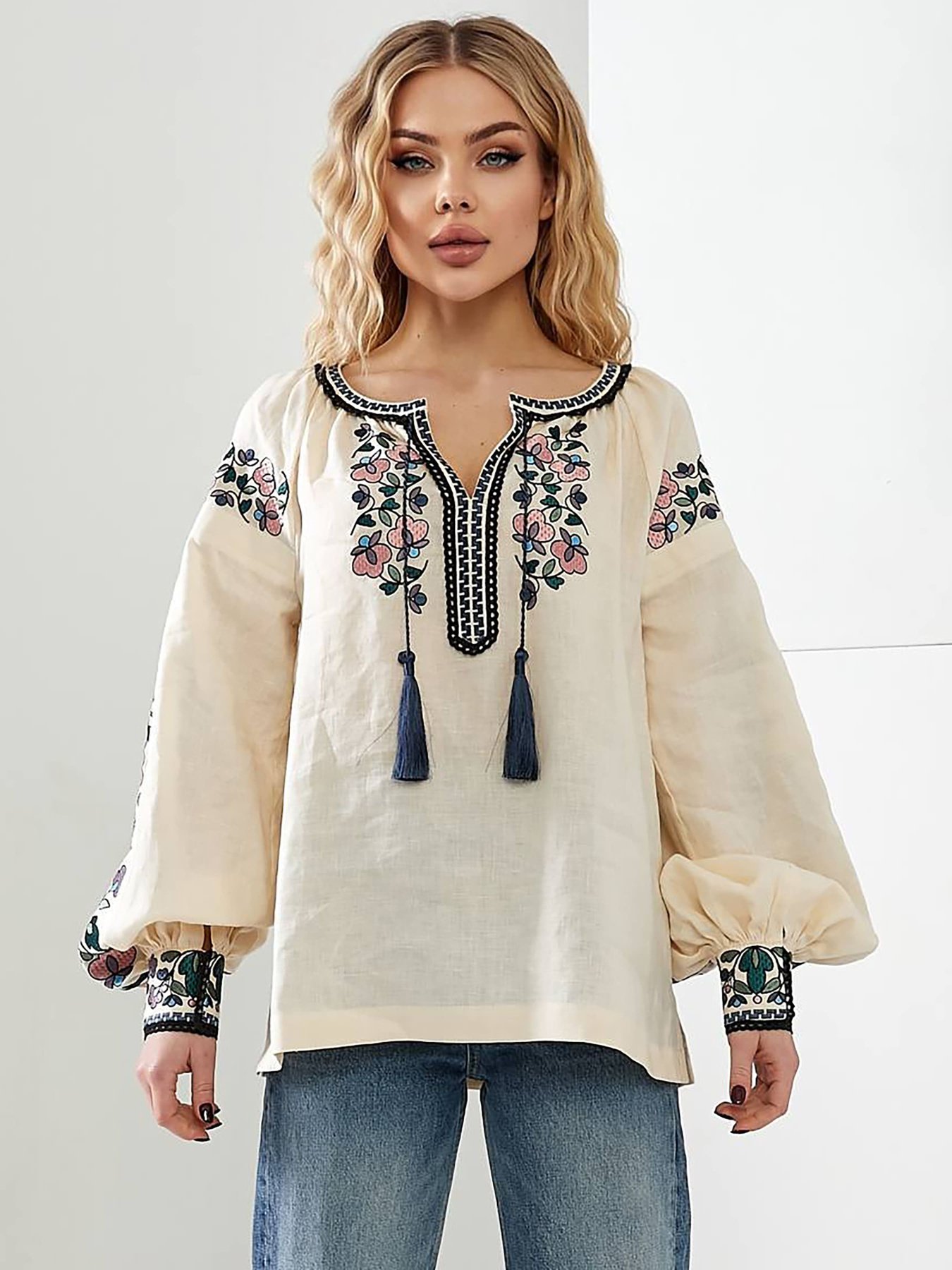 Вишита сорочка Golden Trinity модель FUKS02 Фото