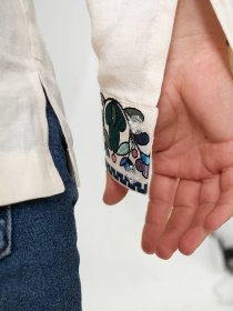 Вышитая рубашка Golden Trinity модель FUKS04 Фото