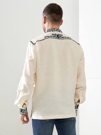 Вышитая рубашка Golden Trinity модель FUKS04 Фото