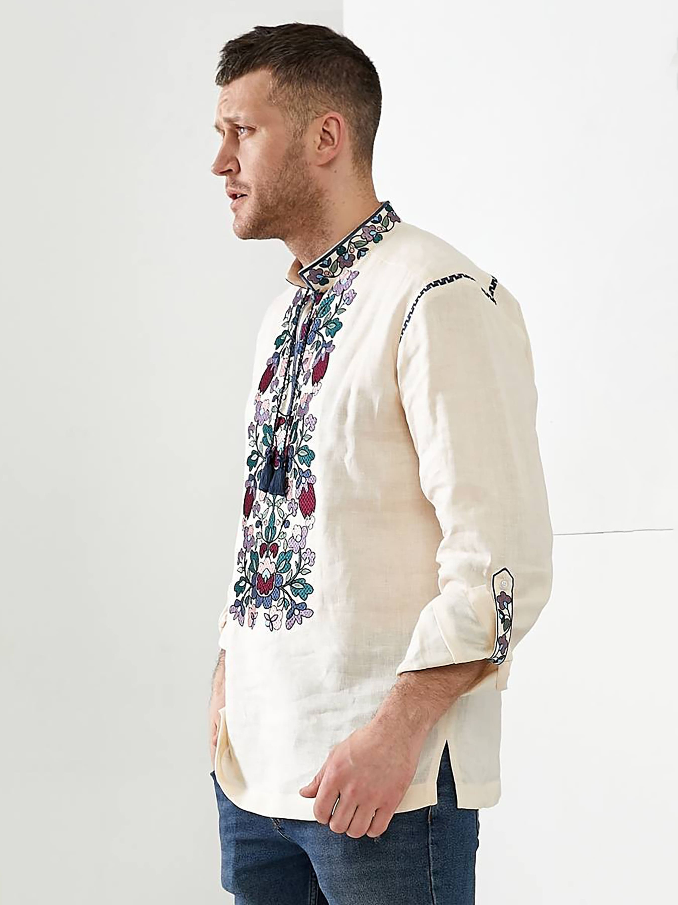 Вишита сорочка Golden Trinity модель FUKS04 Фото