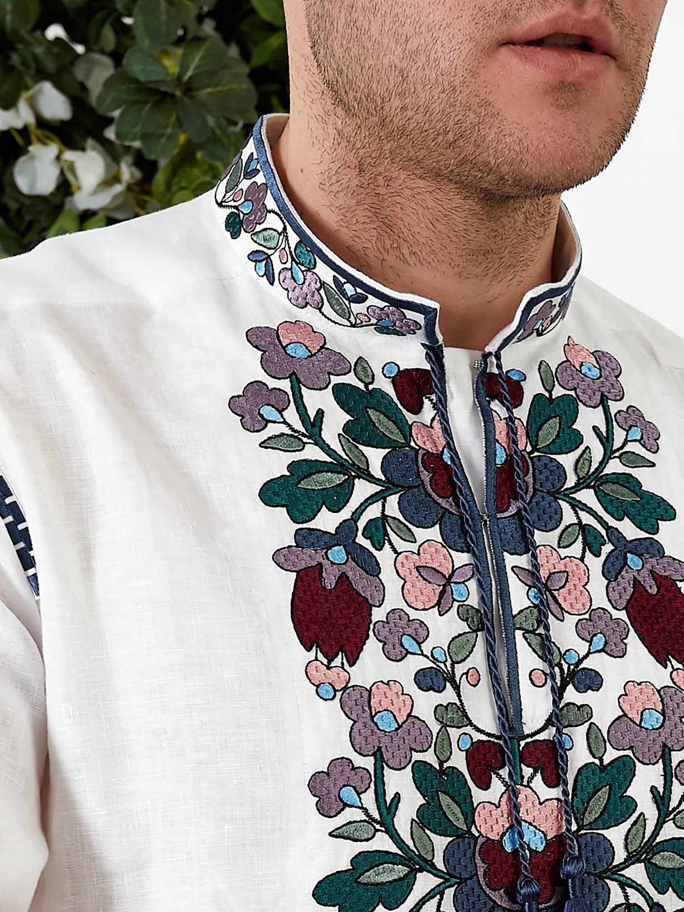 Вышитая рубашка Golden Trinity модель FUKS05 Фото