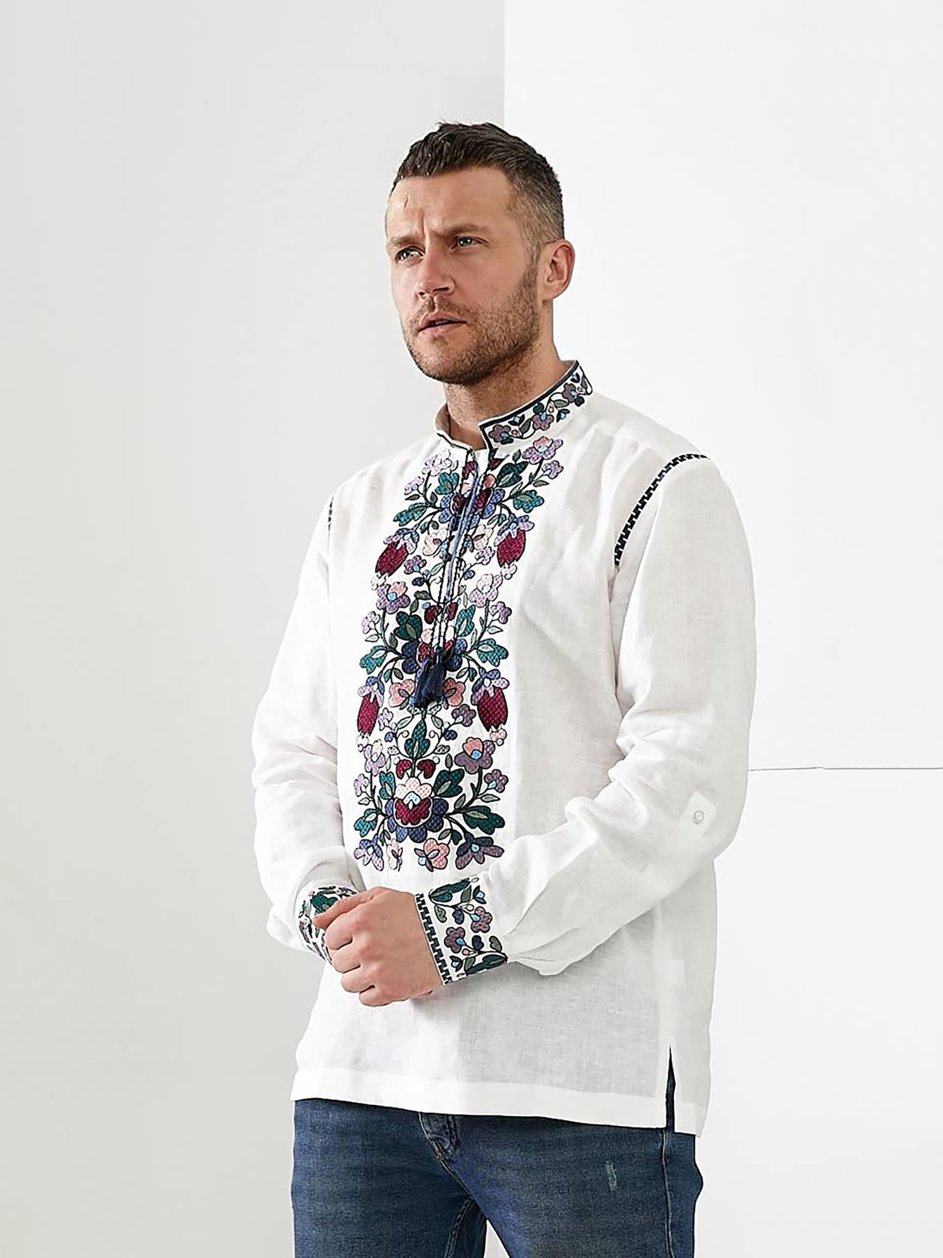 Вишита сорочка Golden Trinity модель FUKS05 Фото