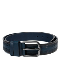 Ремень ISSA Plus модель R1-183_черный_синий Ремень ISSA Plus модель R1-183_черный_синий Фото