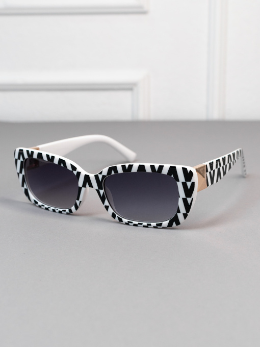 Сонцезахисні окуляри ISSA Plus модель O1-102_белый_черный Фото