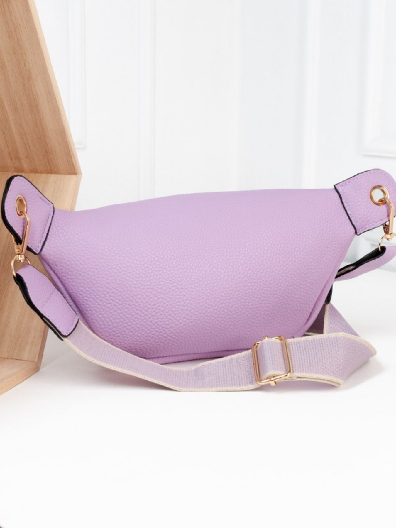 Поясная сумка ISSA Plus модель SU3-205_сиреневый Фото