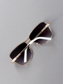 Очки ISSA Plus модель O1-157_черный_белый Фото