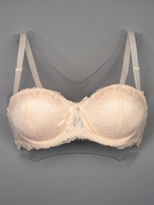 Бюстгальтер ISSA Plus модель BL3-108_бежевый Фото