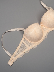 Бюстгальтер ISSA Plus модель BL3-108_бежевый Фото