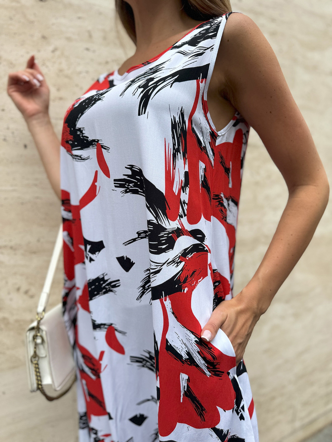 Платье мини ISSA Plus модель 14730_мультиколор Фото