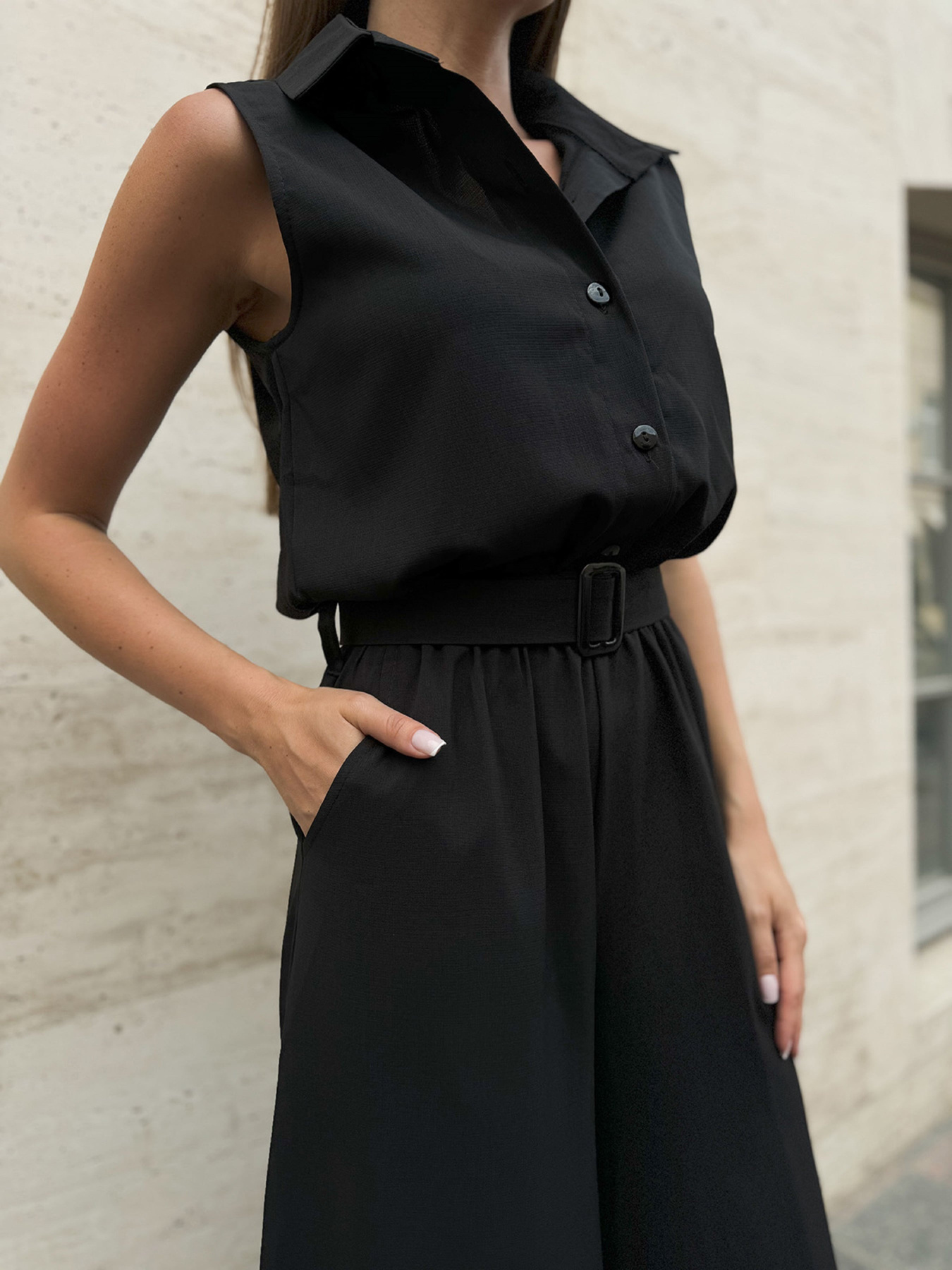 Комбінезон ISSA Plus модель 14732_черный Фото