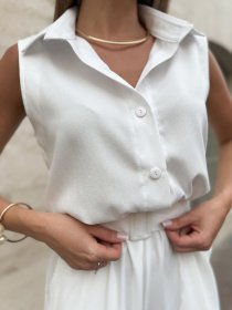 Комбинезон ISSA Plus модель 14732_белый Фото