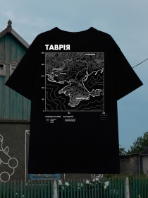 Футболка Bezlad Таврія модель futbolka-doslidzhuy-tavriya-chorna Фото