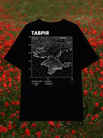 Футболка Bezlad Таврія модель futbolka-doslidzhuy-tavriya-chorna Фото