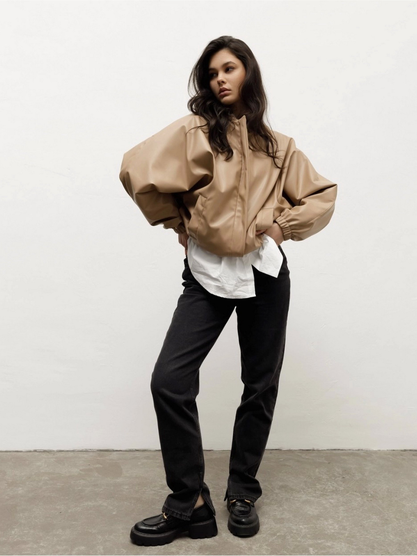 Шкіряна куртка HARVEST модель 350390000406820000 Шкіряна куртка HARVEST модель 350390000406820000 Фото