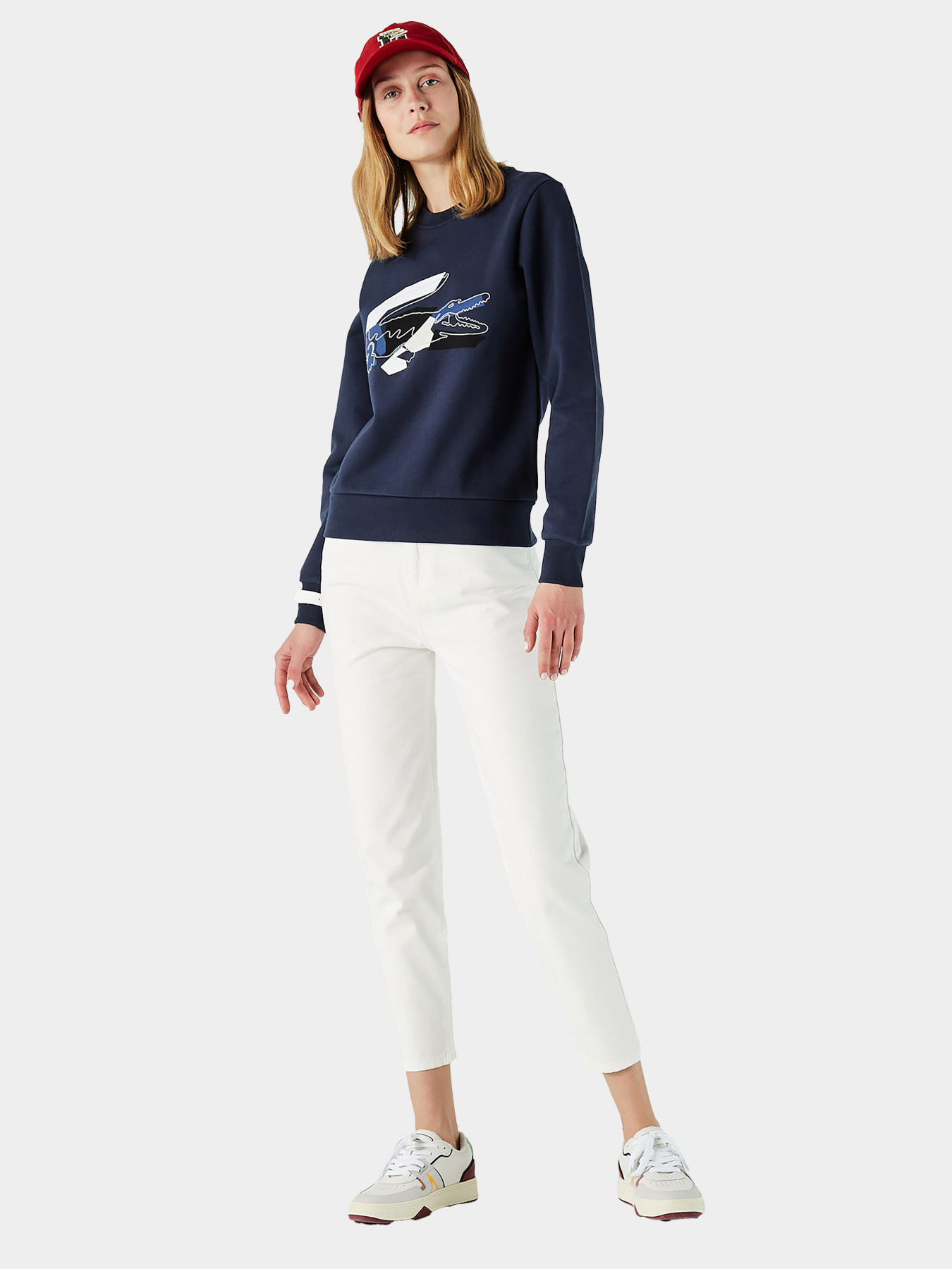 Джинси мом Lacoste модель HF020404B Фото