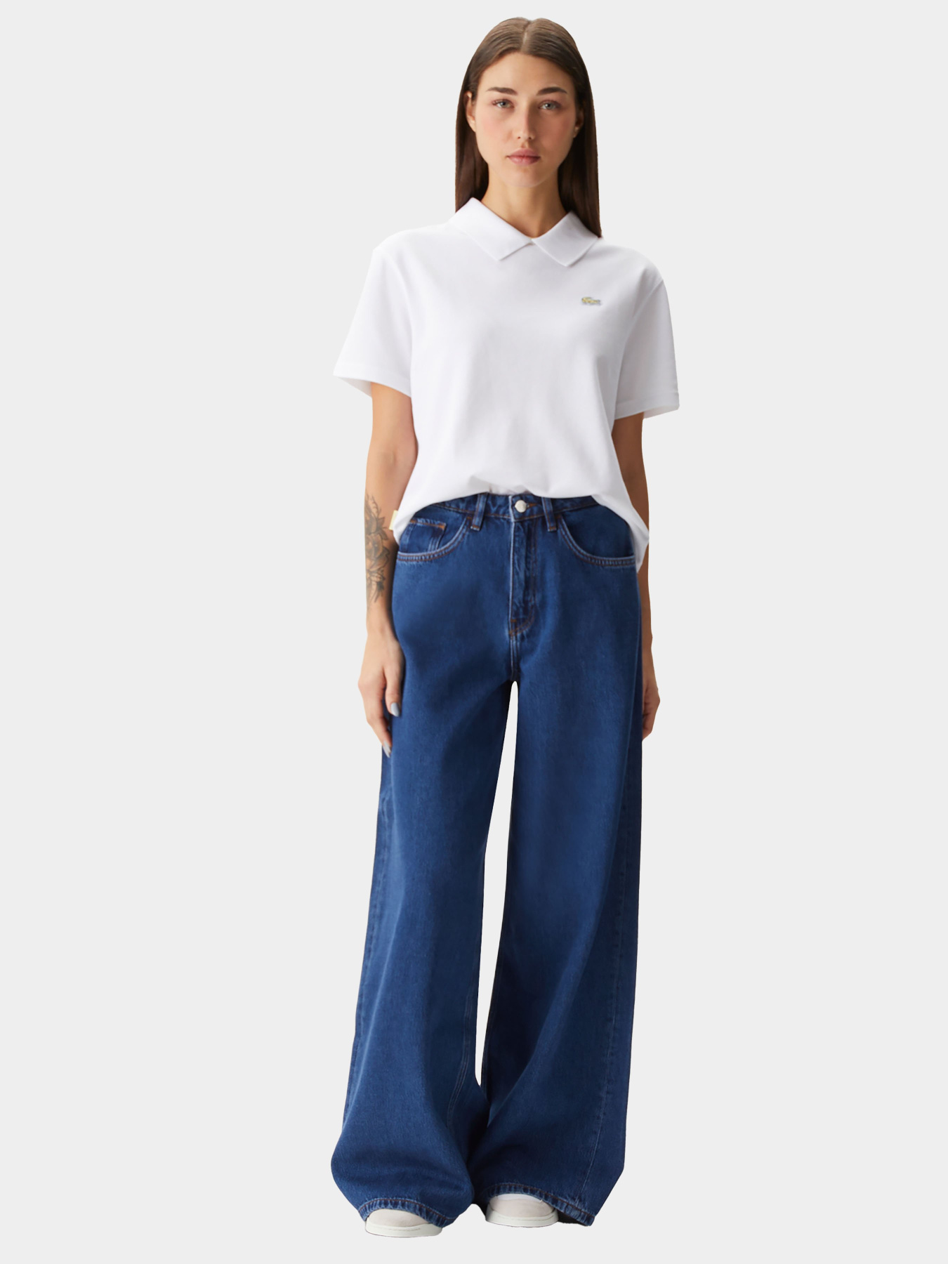 Широкі джинси Lacoste модель HF045050M Фото