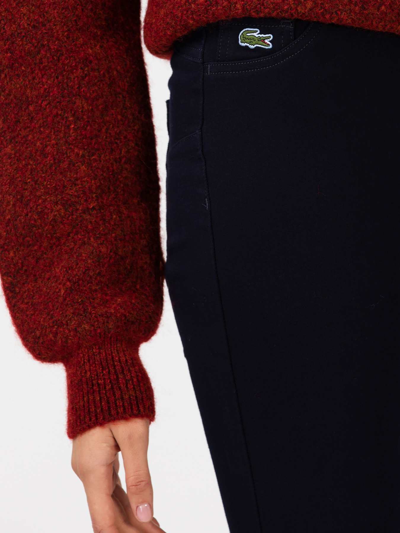 Скинни джинсы Lacoste модель HF210404L Фото