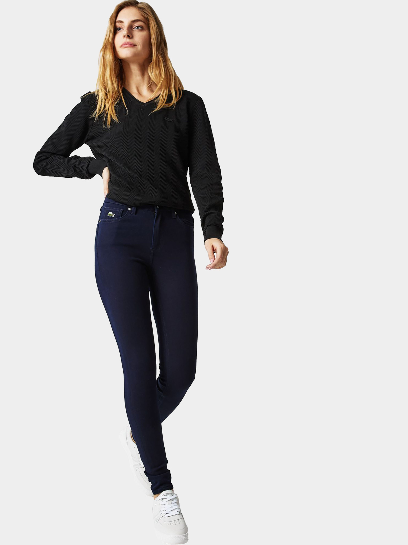 Скинни джинсы Lacoste модель HF2280P80L Фото