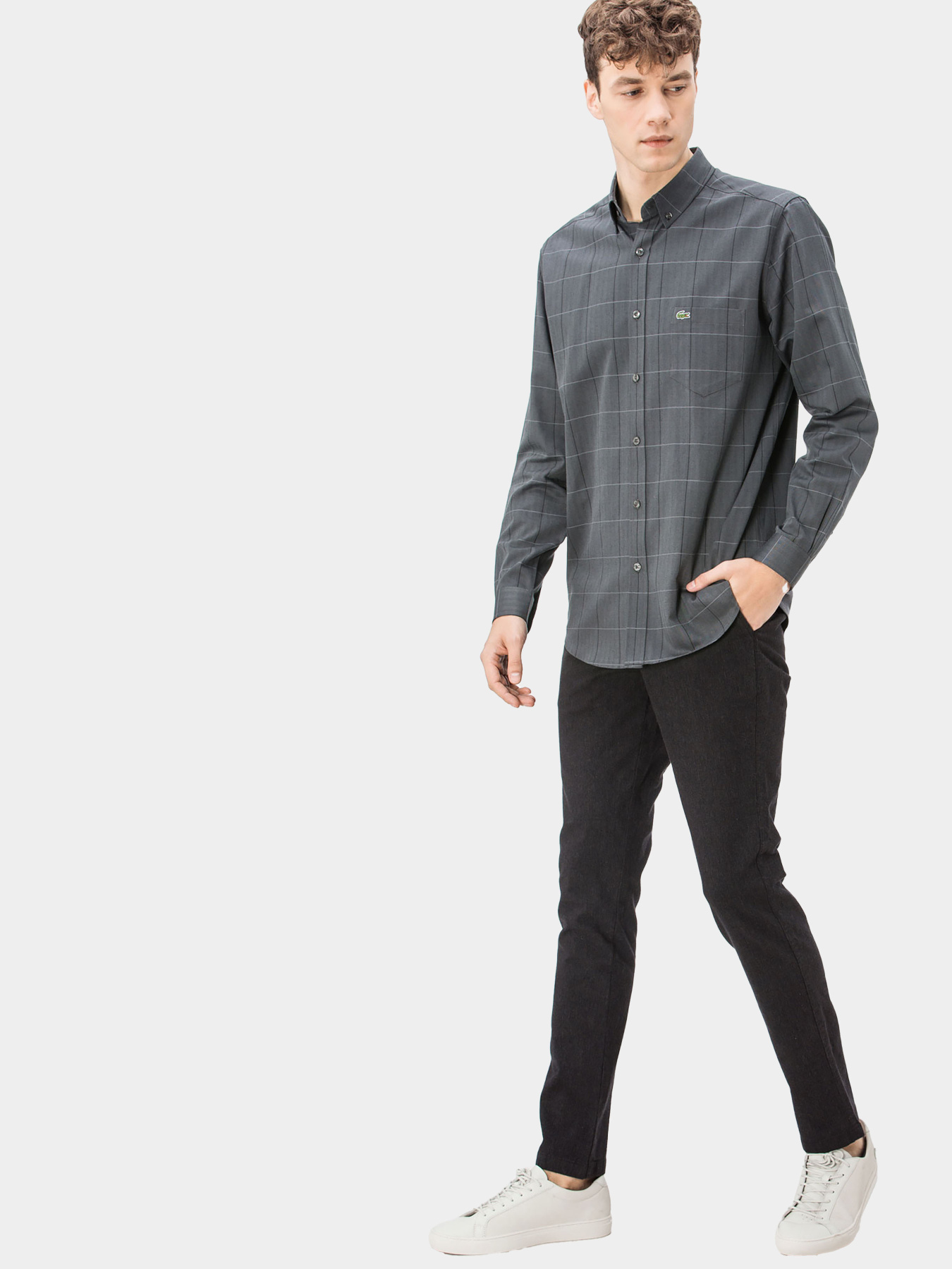 Чиносы Lacoste модель HH190101S Чиносы Lacoste модель HH190101S Фото