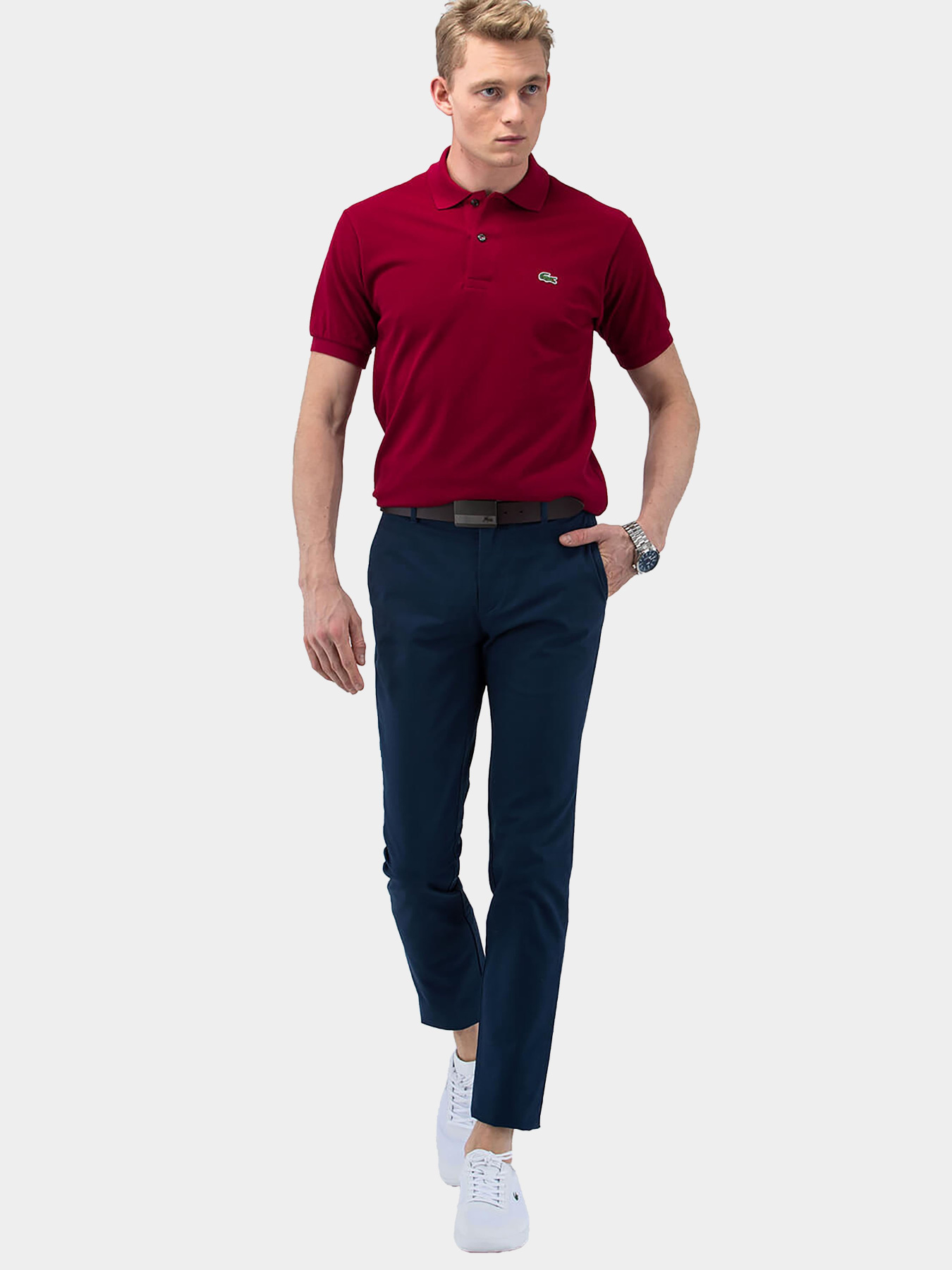 Чиносы Lacoste модель HH5742166 Фото