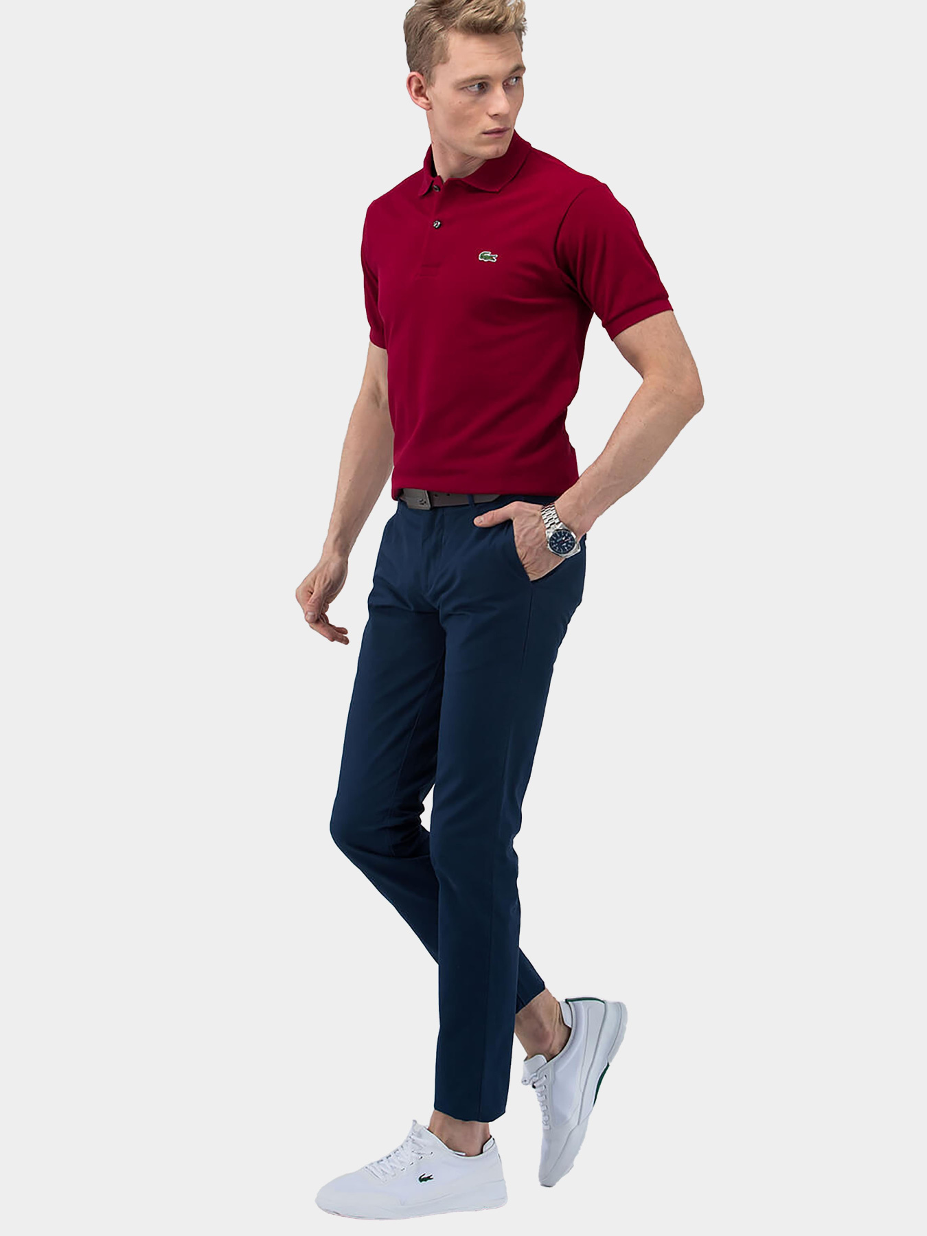Чіноси Lacoste модель HH5742166 Фото