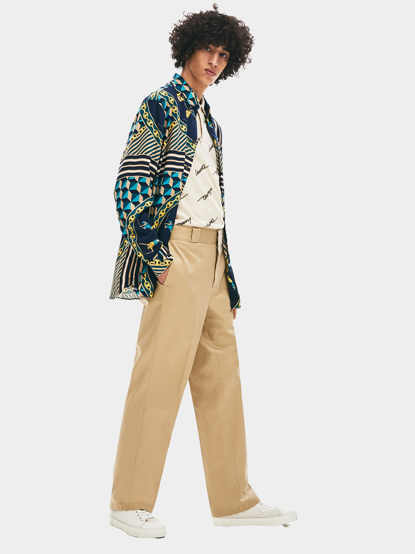 Брюки классические Lacoste модель HH627402S Фото