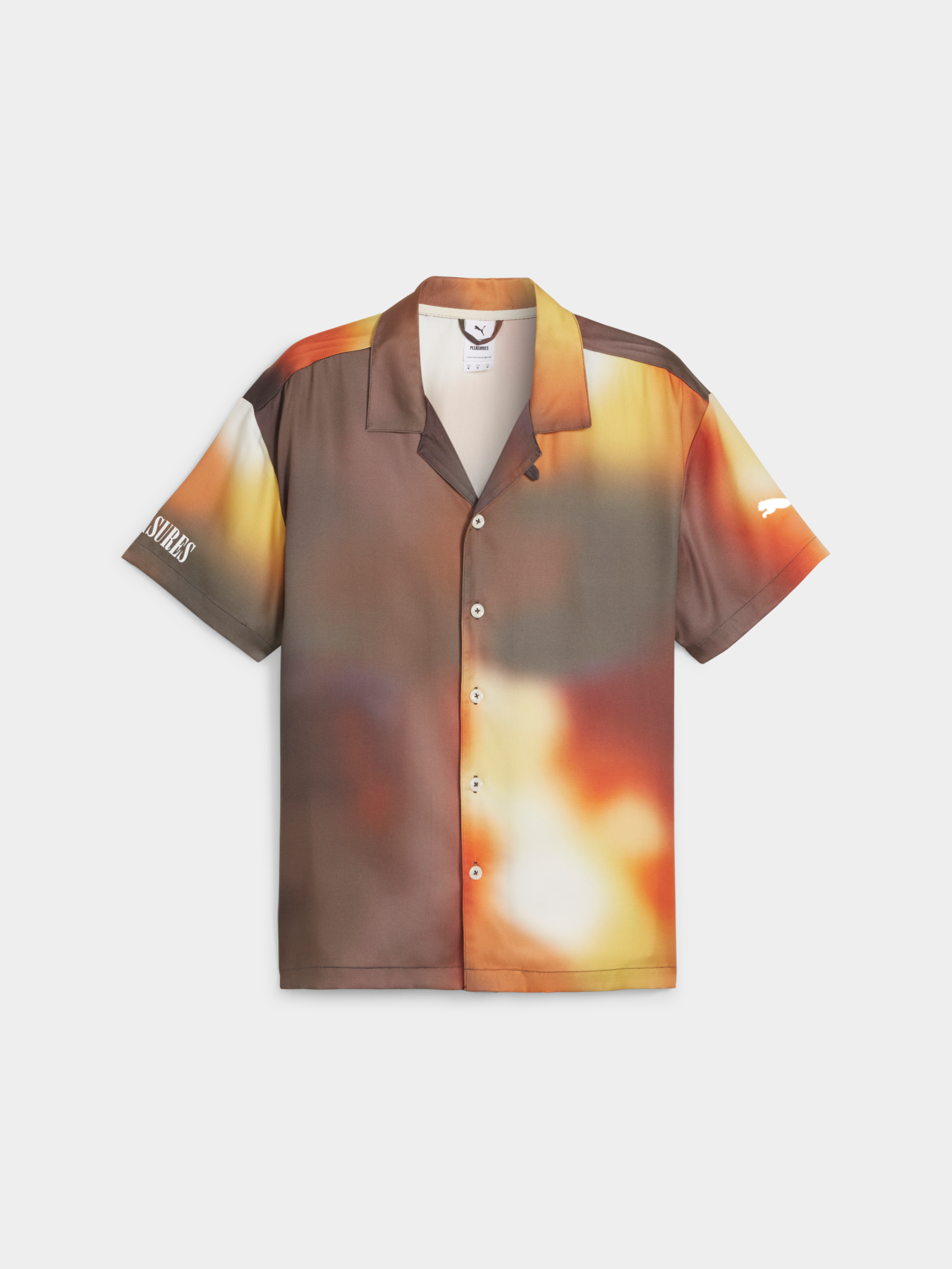 Рубашка PUMA x Pleasures Aop Shirt модель 624098 Фото