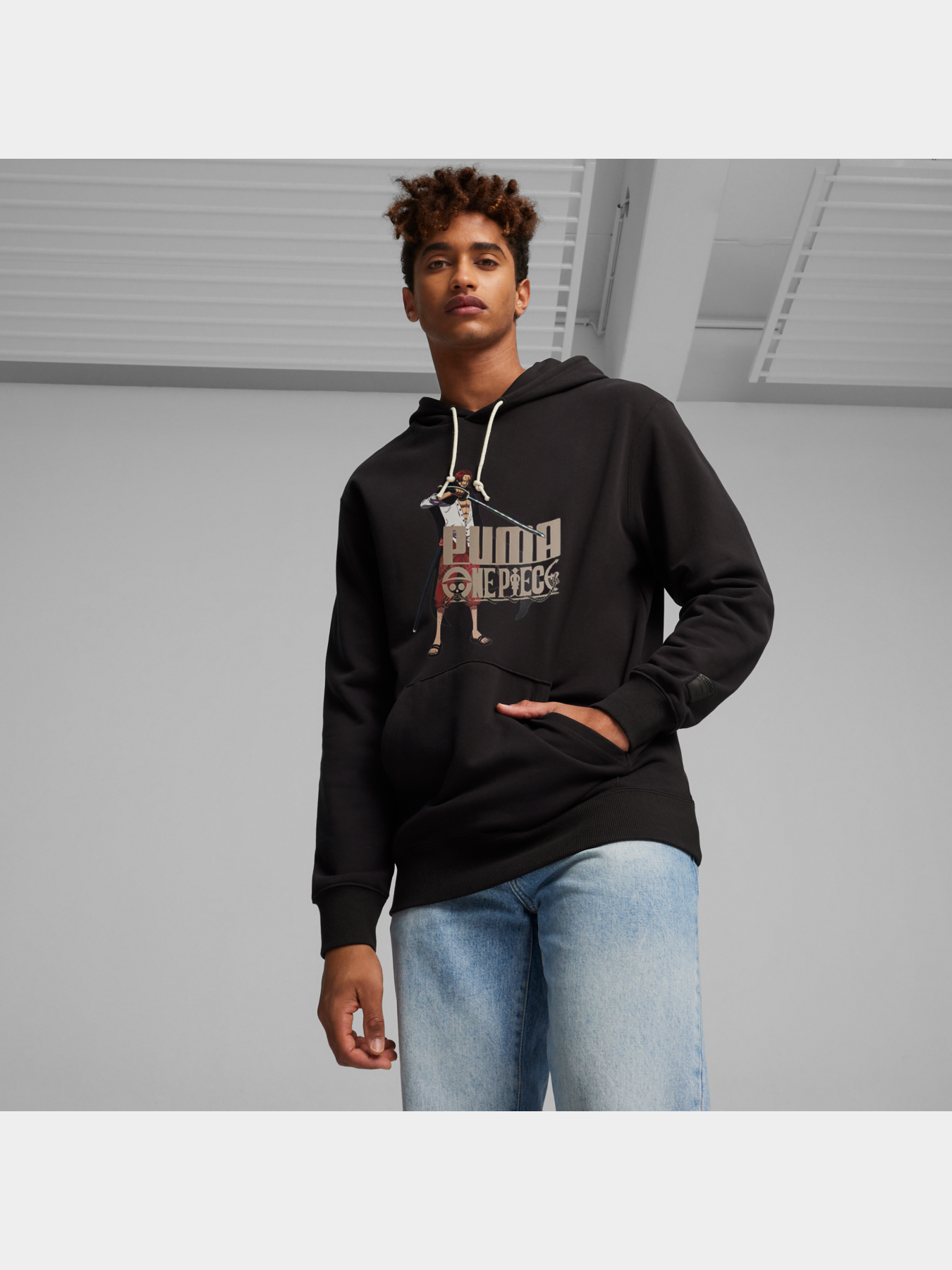 Худи PUMA x One Piece Hoodie модель 624666 Фото