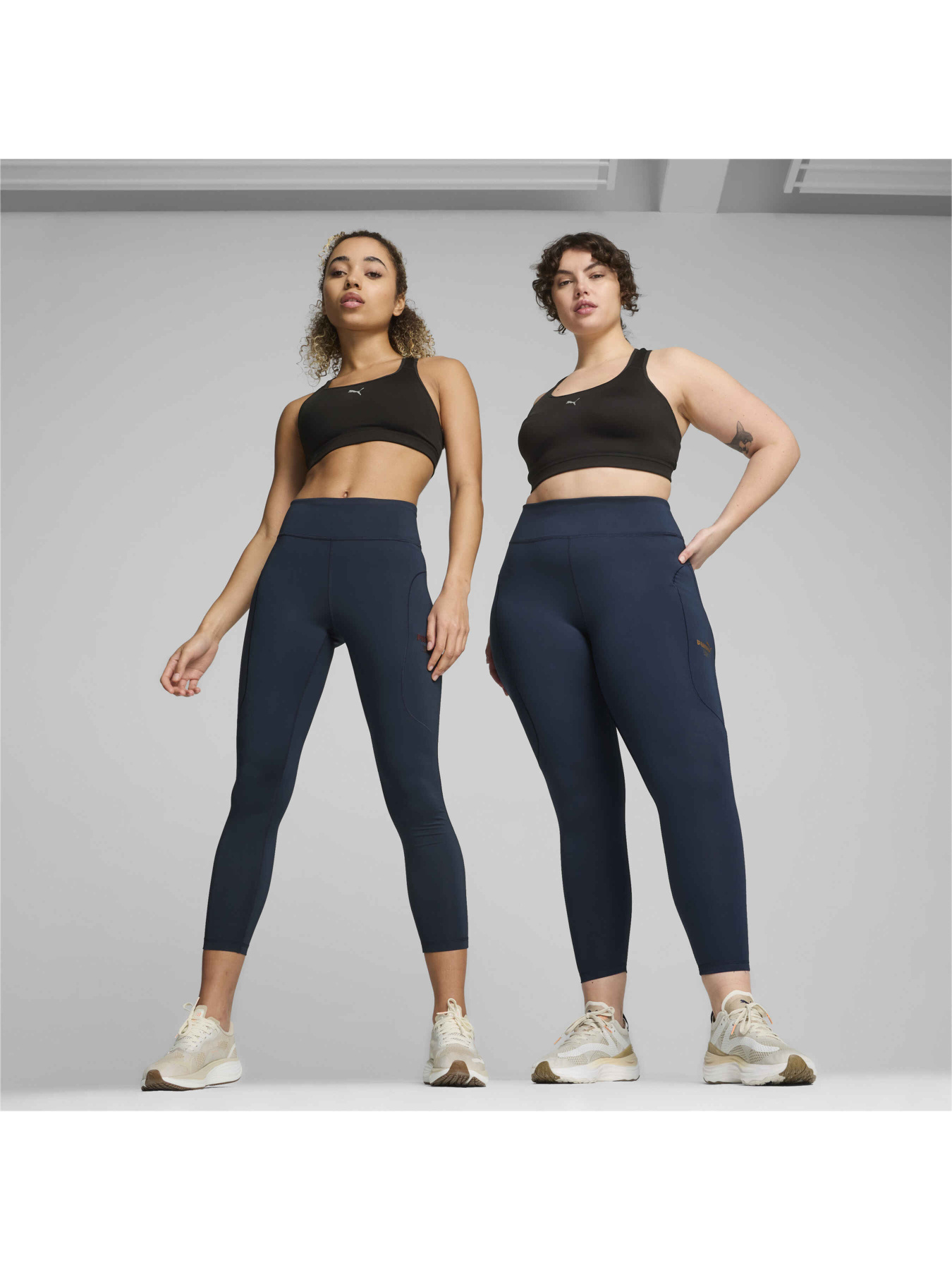 Леггинсы спортивные PUMA W First Mile 7/8 Tight модель 524983 Фото